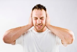 Hearing loss due to tinnitus is possible.