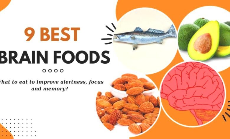 9 Best Foods to Boost Your Brain and Memory